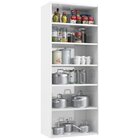 Paneleiro Duplo De Aço 6 Portas Diamante  Branco