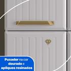 Paneleiro Duplo De Aço 6 Portas Telasul Diamante Branco