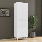 Paneleiro Duplo Em Aço 4 Portas Dobradiça Slow Motion Renova