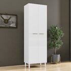 Paneleiro Duplo Em Aço 4 Portas Dobradiça Slow Motion Renova