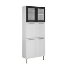 Paneleiro Duplo Em Aço Com Vidro 6 Portas Ipldv-70 Tarsila It