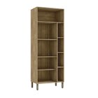 Paneleiro Duplo Forno Nicho Viv Aluminum Freijó/vanilla