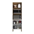 Paneleiro Duplo Forno Para Cozinha 3 Portas Art Freijó / Árti