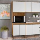 Paneleiro Duplo Karen 4 Portas P14 Nature/off White - Mpozena