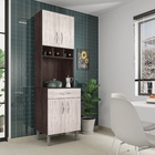 Paneleiro Duplo Milão Castanho Avelã