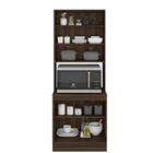 Paneleiro Duplo Para Forno Ou Micro-ondas Sara Nogueira/branc