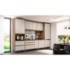 Paneleiro Duplo Torre Quente 100% Mdf 2 Portas 2 Gavetas 70x5