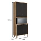 Paneleiro Duplo Torre Quente 4 Portas Paris  Salleto Cestaplu