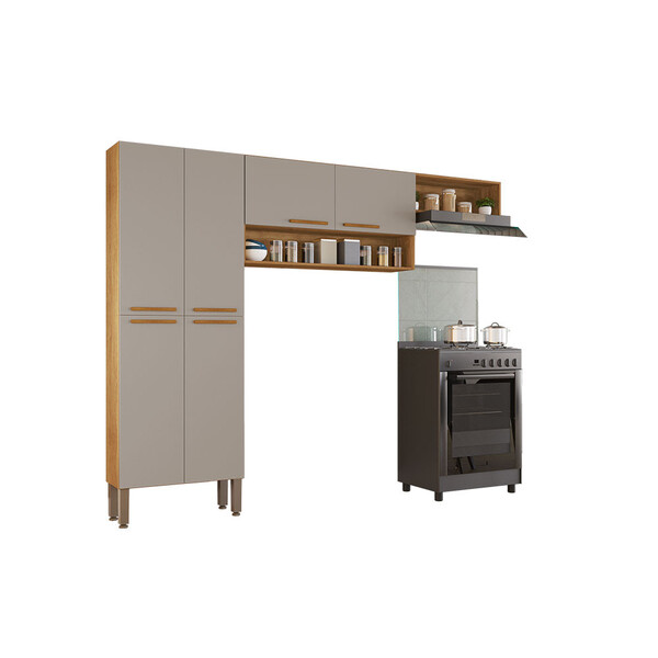 Paneleiro E Armário Aereo Cozinha Madri Salleto