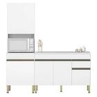 Paneleiro E Balcão Gabinete Com Tampo 150cm Lina Z06 Supremo