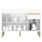 Paneleiro E Balcão Gabinete Sem Tampo 120cm Lina Z06 Supremo