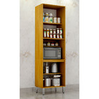 Paneleiro Eduarda Em Mdp 2 Portas Com Espaço Para Micro-ondas