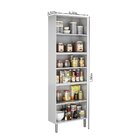 Paneleiro Em Aço 6 Portas 2 Portas De Vidro 70cm Tarsila Itat