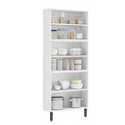 Paneleiro Em Aço 6 Portas 80cm New Premium Itatiaia Branco