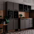 Paneleiro Estilo 6 Pt Grafite