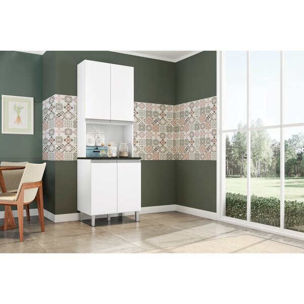 Paneleiro Evidence 4 Portas 80 Cm Poliman