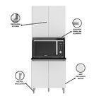 Paneleiro Evidence 4 Portas 80 Cm Poliman