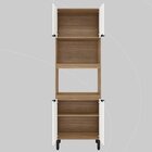 Paneleiro Firenze Duplo Forno - 4 Portas Amendola Touch/branco