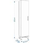 Paneleiro Flex 1 Pt Branco