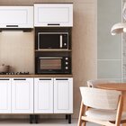 Paneleiro Forno 3 Portas 217cm X 70cm Provençal Jequitibá/bra