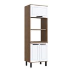 Paneleiro Forno 3 Portas 217cm X 70cm Provençal Jequitibá/bra