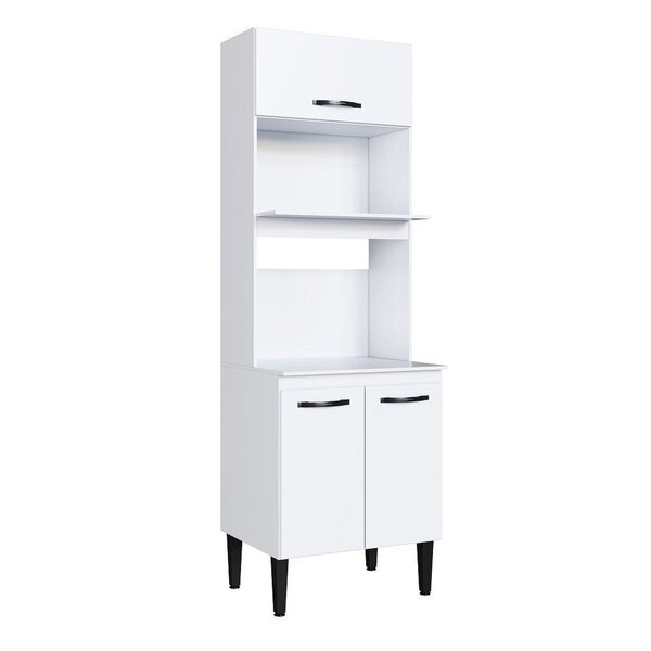 Paneleiro Forno Duplo 3 Portas Light Branco