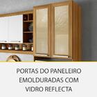 Paneleiro Forno Nesher Burguesa 4 Portas 1 Gaveta Freijo / Br