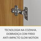 Paneleiro Forno Nesher Burguesa 4 Portas 1 Gaveta Freijo / Br