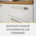 Paneleiro Forno Nesher Burguesa 4 Portas 1 Gaveta Freijo / Br