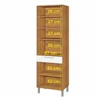 Paneleiro Forno Nesher Burguesa 4 Portas 1 Gaveta Freijo / Br