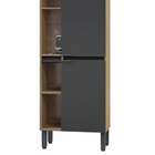 Paneleiro Hibisco 2 Pt Aveiro E Grafite