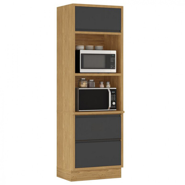 Paneleiro Itatiaia Lisboa 2 Portas 1gaveta 2 Nichos Para Forn