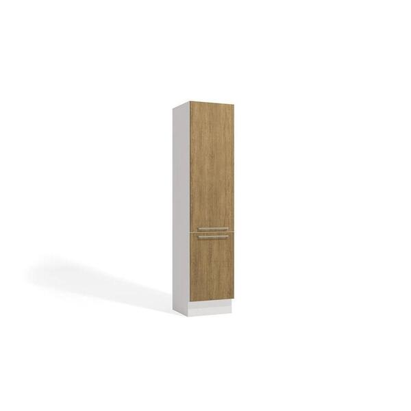 Paneleiro Kappesberg Suprema 2 Portas Branco/freijó 50cm X 52