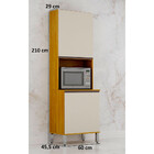 Paneleiro Lara 2 Portas 4 Prateleiras