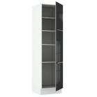 Paneleiro Madesa Lux 60 Cm 3 Portas - Branco/preto
