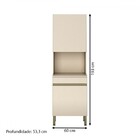 Paneleiro Micro 2p Line Vanilla