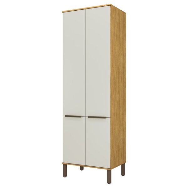 Paneleiro Modulado 4 Portas 5 Prateleiras Verace Espresso Móv