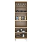 Paneleiro Multimóveis Sicília Para Forno 5117 Argila/amarelo