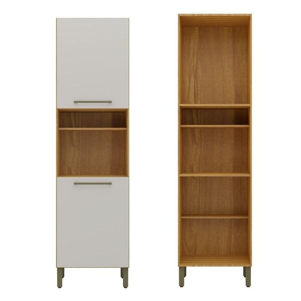 Paneleiro Para Cozinha Com 2 Portas 100% Mdf Carmenere Rio Do