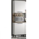 Paneleiro Para Forno 2 Portas Com Nicho Bali Itatiaia Branco