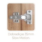 Paneleiro Para Forno 90cm 4 Portas 2 Gavetas Felicita 100% Md