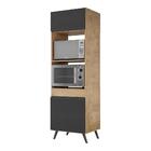 Paneleiro Para Forno E Micro 2 Portas 62cm Lisboa Multimóveis