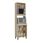 Paneleiro Para Micro-ondas E Forno Elétrico Com 3 Portas Júli