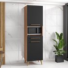 Paneleiro Para Microondas 2 Portas 1 Gaveta Favorita Natura/p