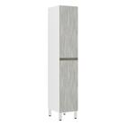 Paneleiro Perola 40 Cm Raso Branco Polar Com Concreto