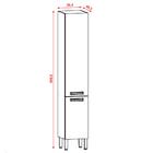 Paneleiro Simples 02 Portas 768am Ktp