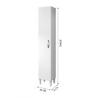 Paneleiro Simples 1 Porta Delta Arte Móveis