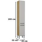 Paneleiro Simples 2 Portas 30 Cm 273 Poqq