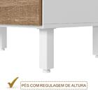 Paneleiro Simples 2 Portas 35cm Em Mdf Kali Premium 12051x6 N
