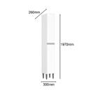 Paneleiro Simples 2 Portas Aline Poquema